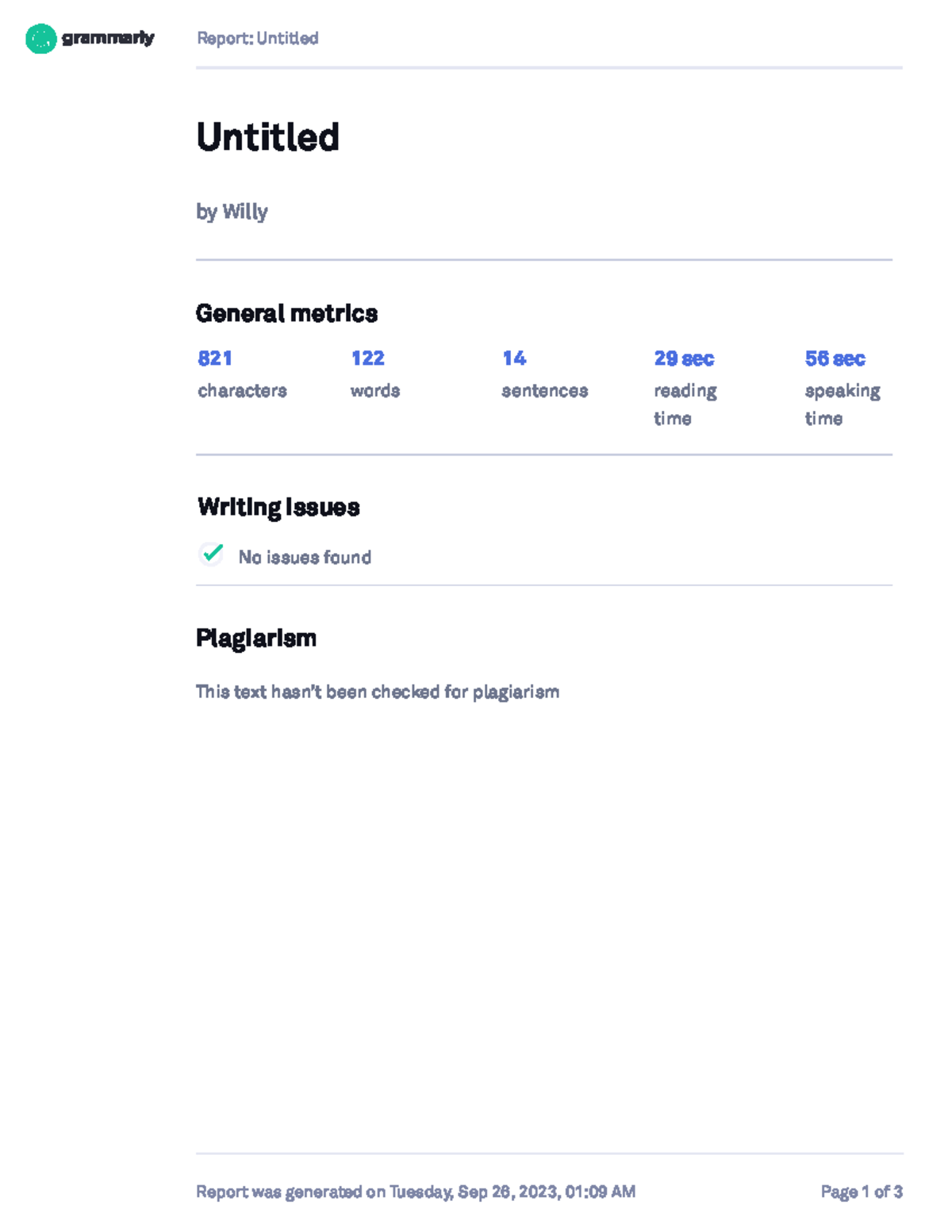 Report: General Metrics Analysis for Academic Success - Studocu