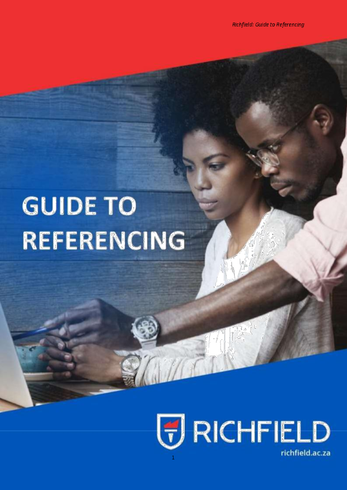 Richfield Referencing Guide 2022: Comprehensive Citation Techniques ...