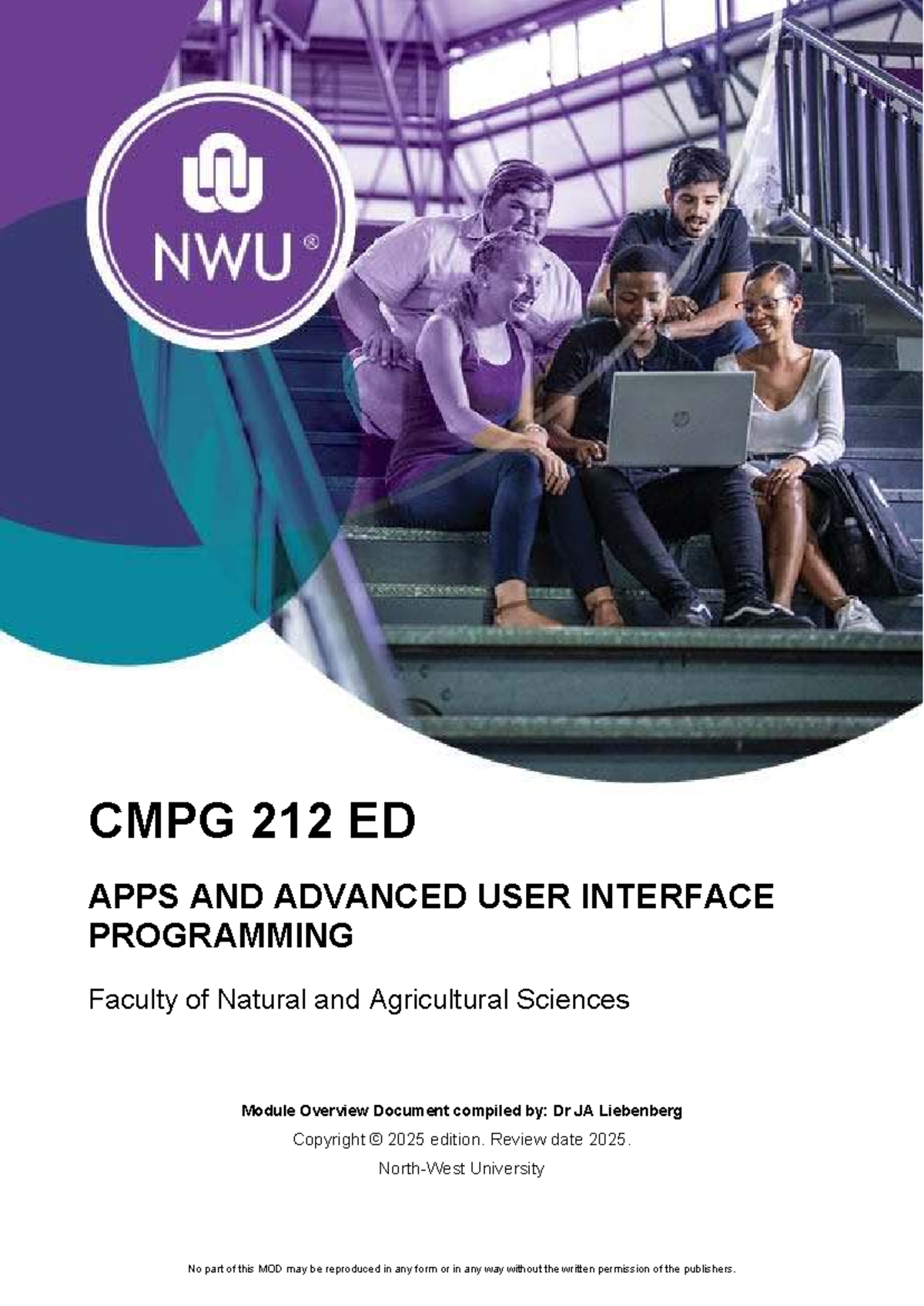 CMPG 212 - ED Apps & Advanced UI Programming Study Guide 2025 - Studocu