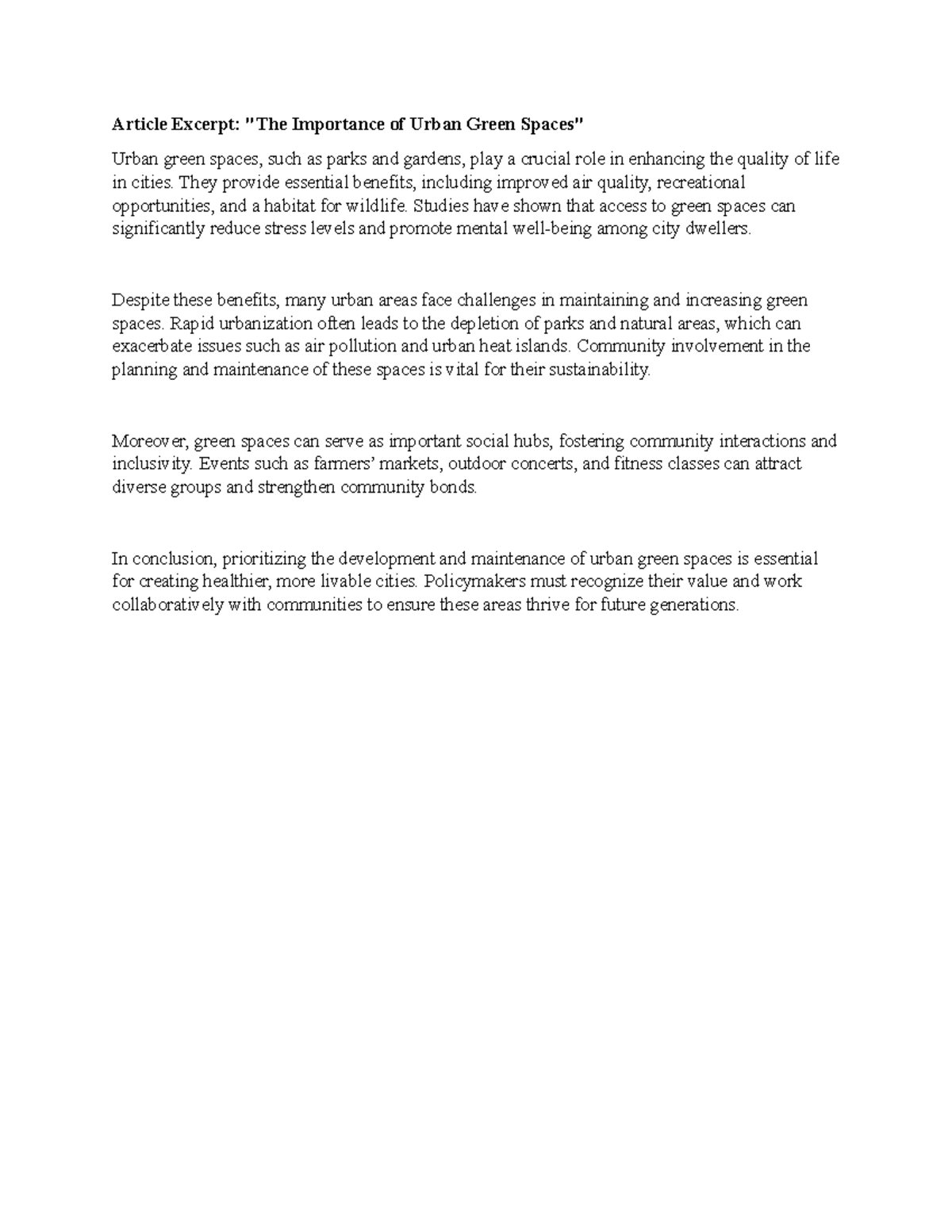 analysis-steps-sample-article-excerpt-the-importance-of-urban-green