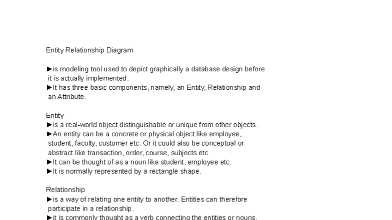 ERD & SQL Operators - Midterms W11 Study Guide - Studocu