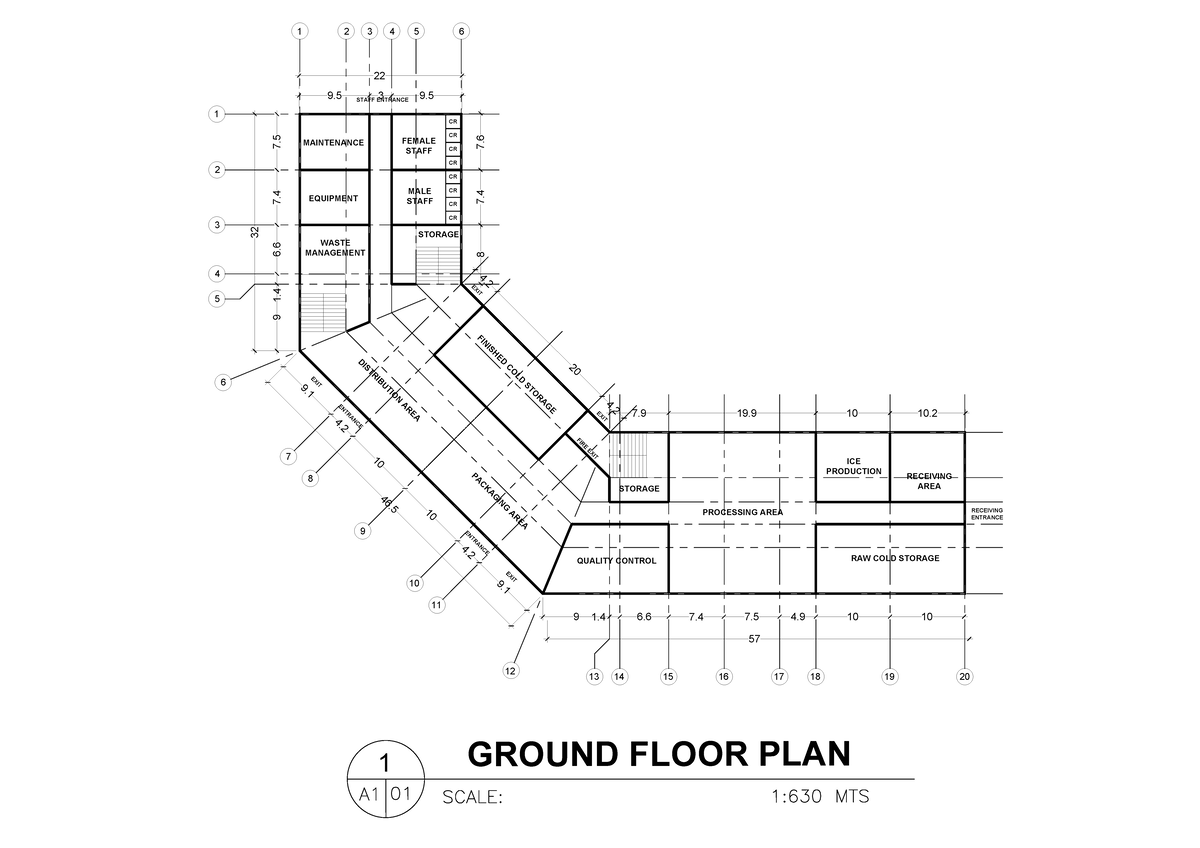MAY 19 Factory Building Ground Floor Plan - Studocu