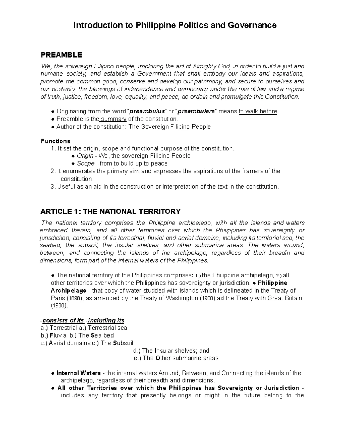 NSTP-ML2 - Lesson 2: Youth & Government's Fight Against Drugs - Studocu
