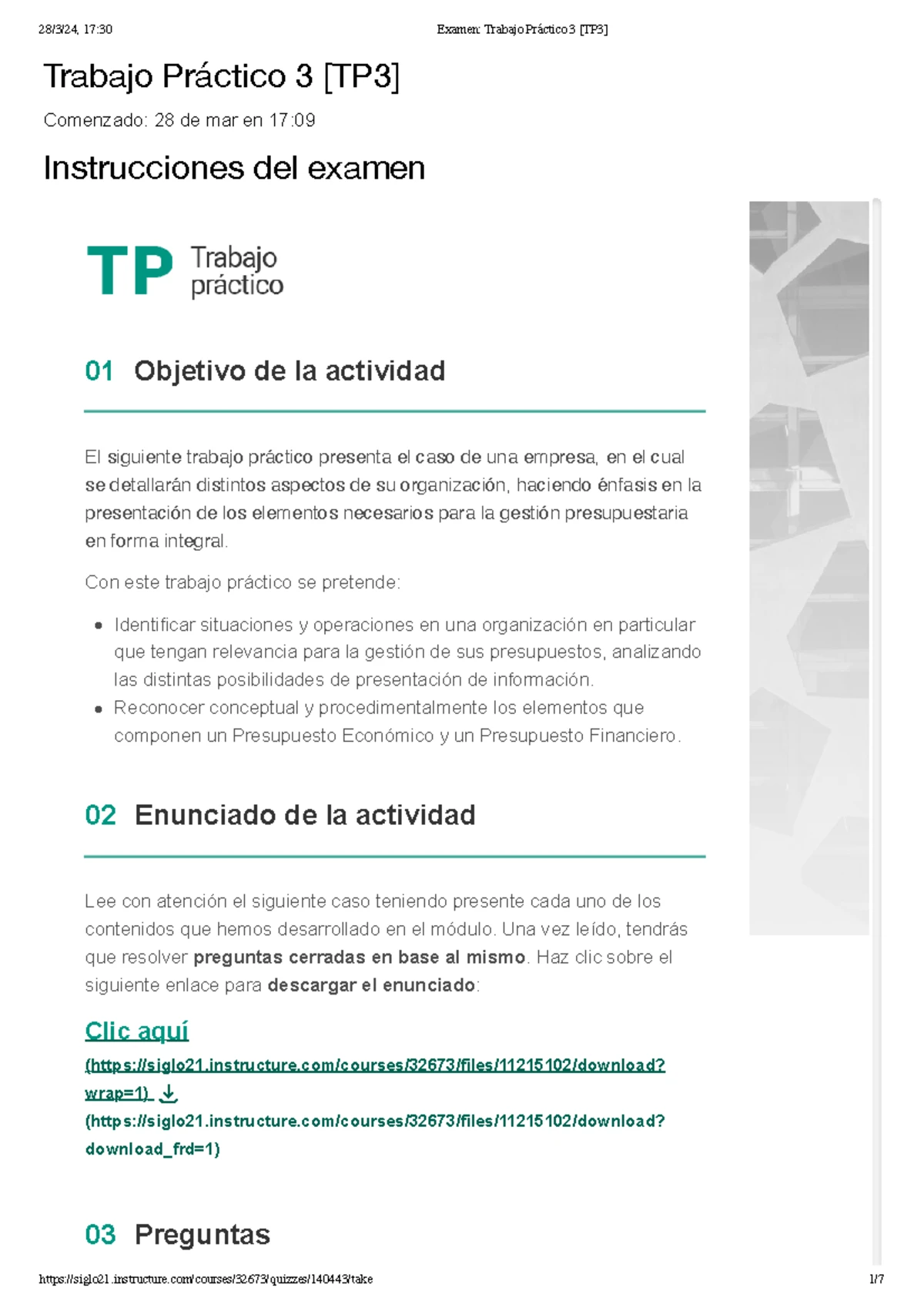 TP3 Contabilidad de Costos: Presupuestos y Gestión de PañAL S. A. - Studocu