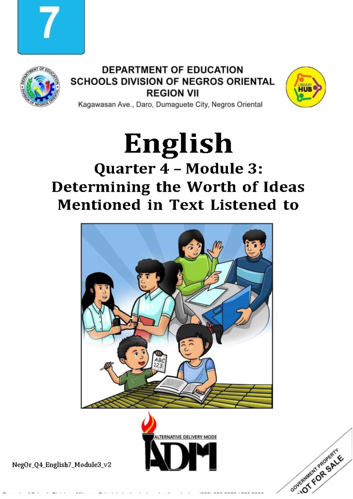 G7-Q4-M3 - Fourth Quarter Module 3 - English Quarter 4 – Module 3 ...