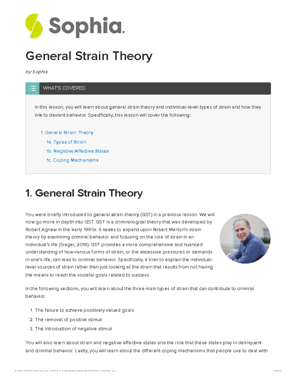 General Strain Theory (GST): Understanding Deviance & Coping Strategies ...