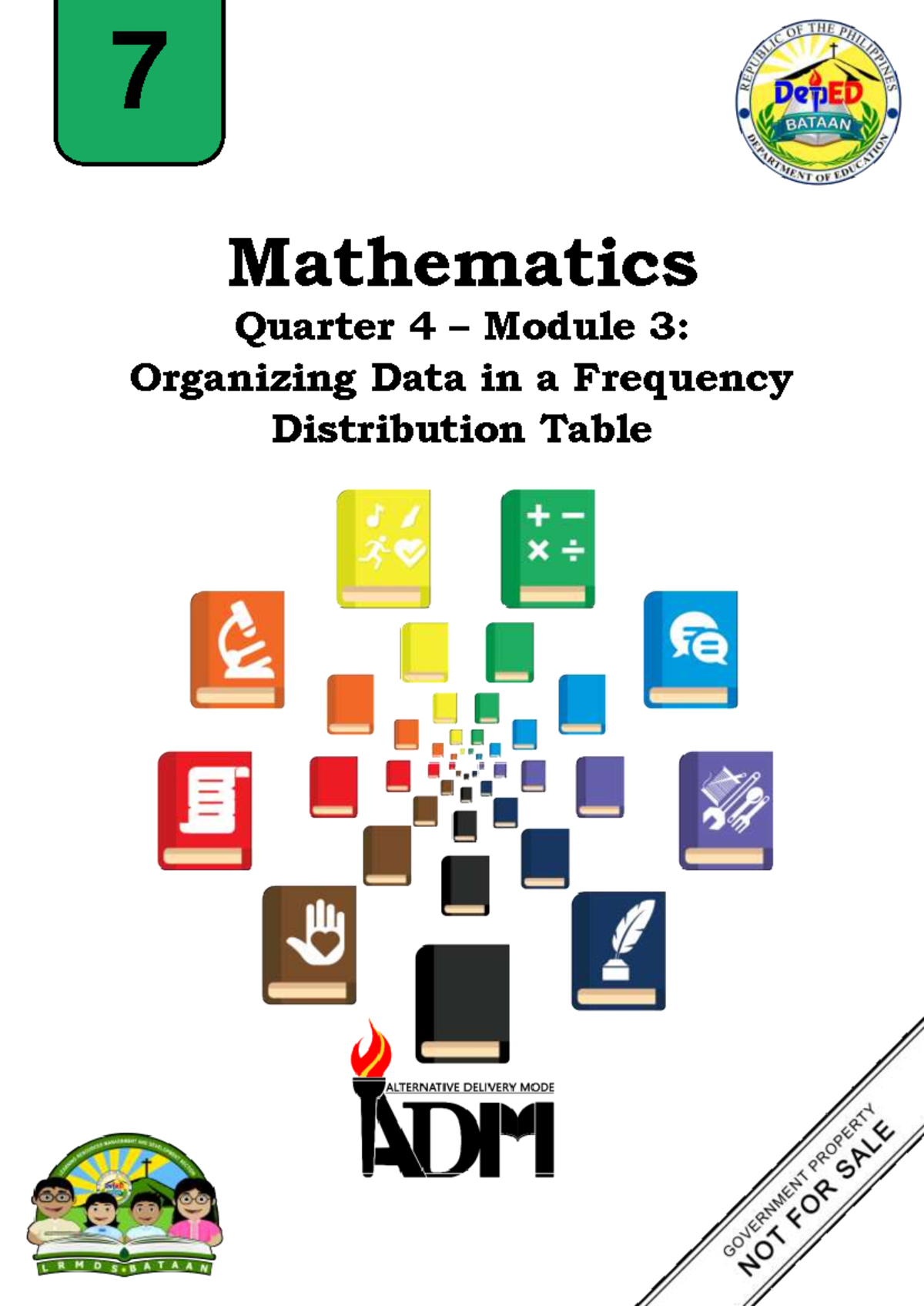 Q4 Math M3: Organizing Data in a Frequency Distribution Table - Studocu
