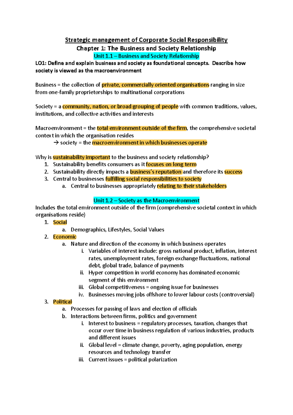 CSR 101: Simplified Summaries of Corporate Social Responsibility ...