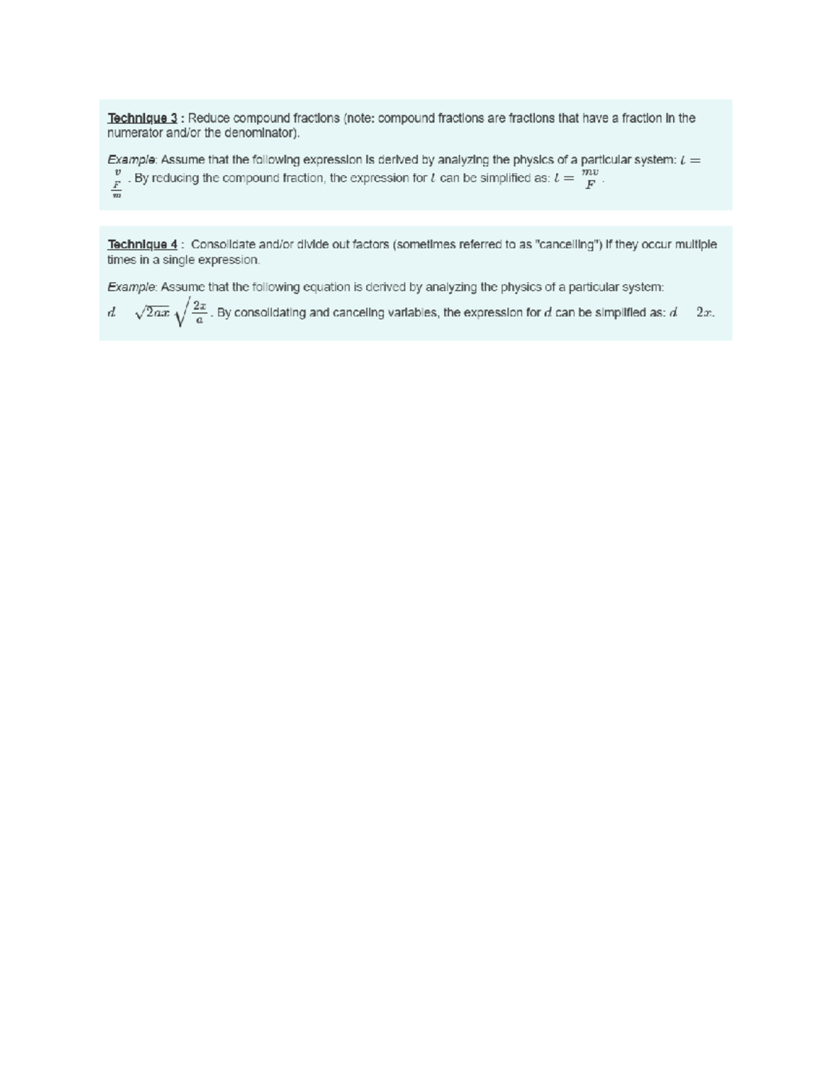 2 - kkkkkkkkkkkkkkkkkkkkkkkkk - Technique 3 : Reduce compound fractions ...