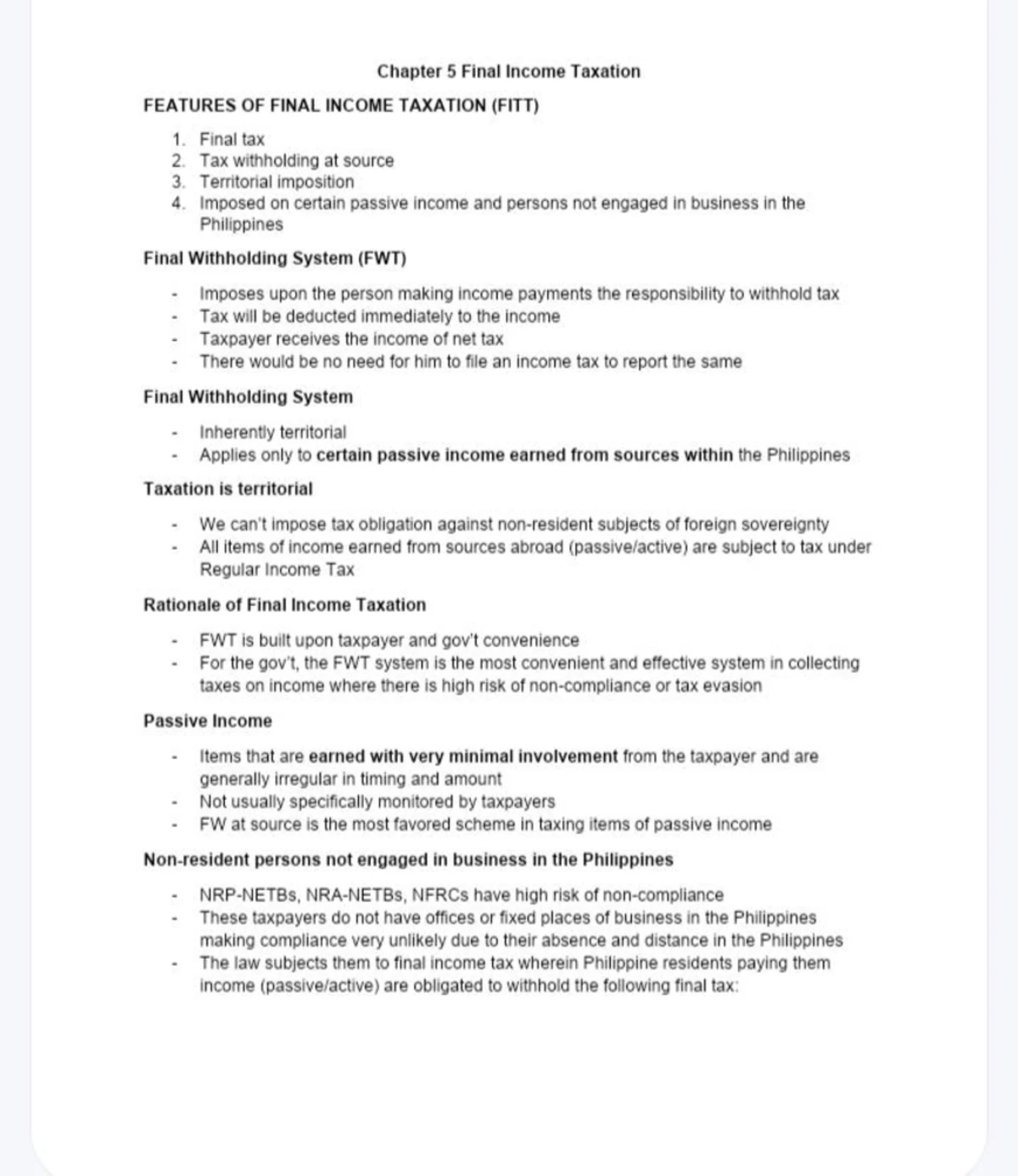MCIT FAQs: Understanding Minimum Corporate Income Tax Regulations - Studocu