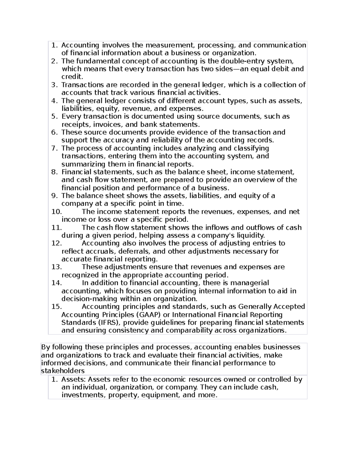 Accounting Principles: Key Concepts and Financial Statements - Studocu