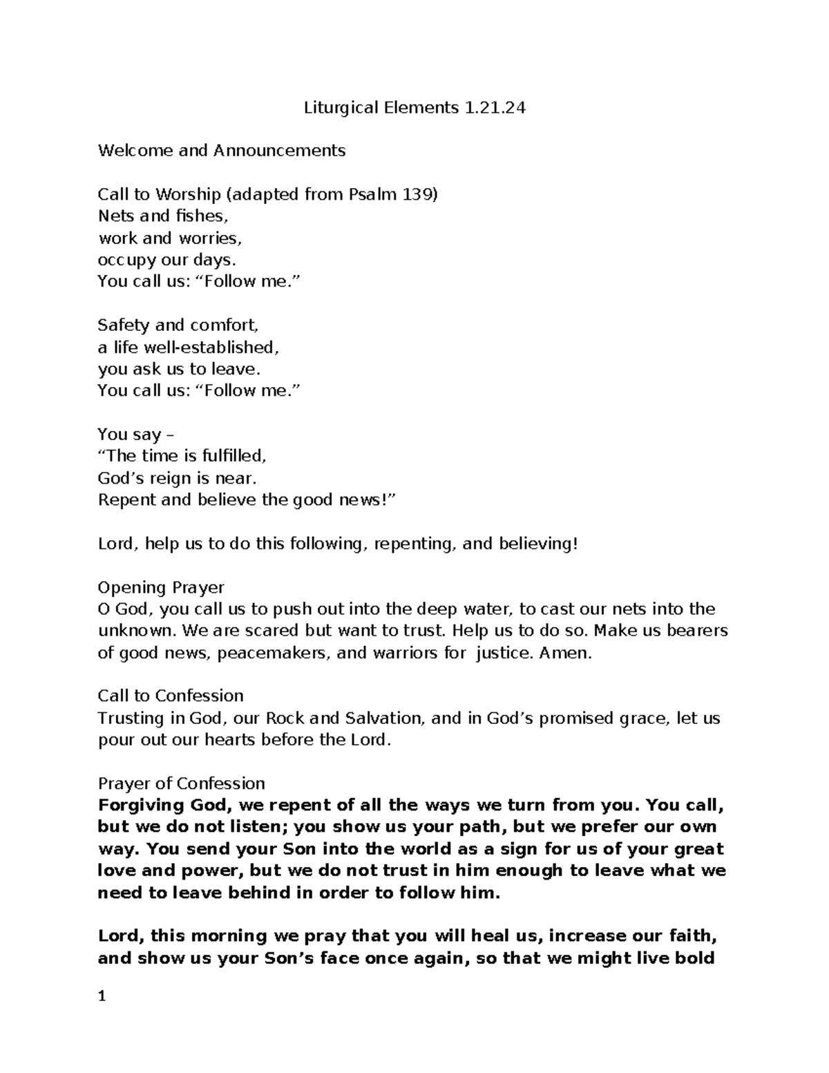 liturgical-elements-1-21-24-call-to-worship-and-confession-studocu
