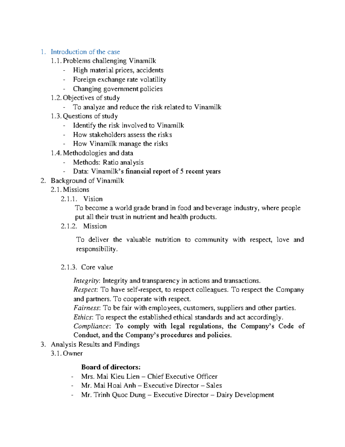 Pdfcoffee Tã I Liá U Tham Kháº O 1 Introduction Of The Case 1