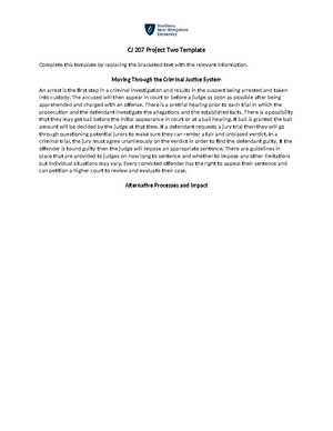 5-2 project one cj 205 - practice materials - Describe the functions ...