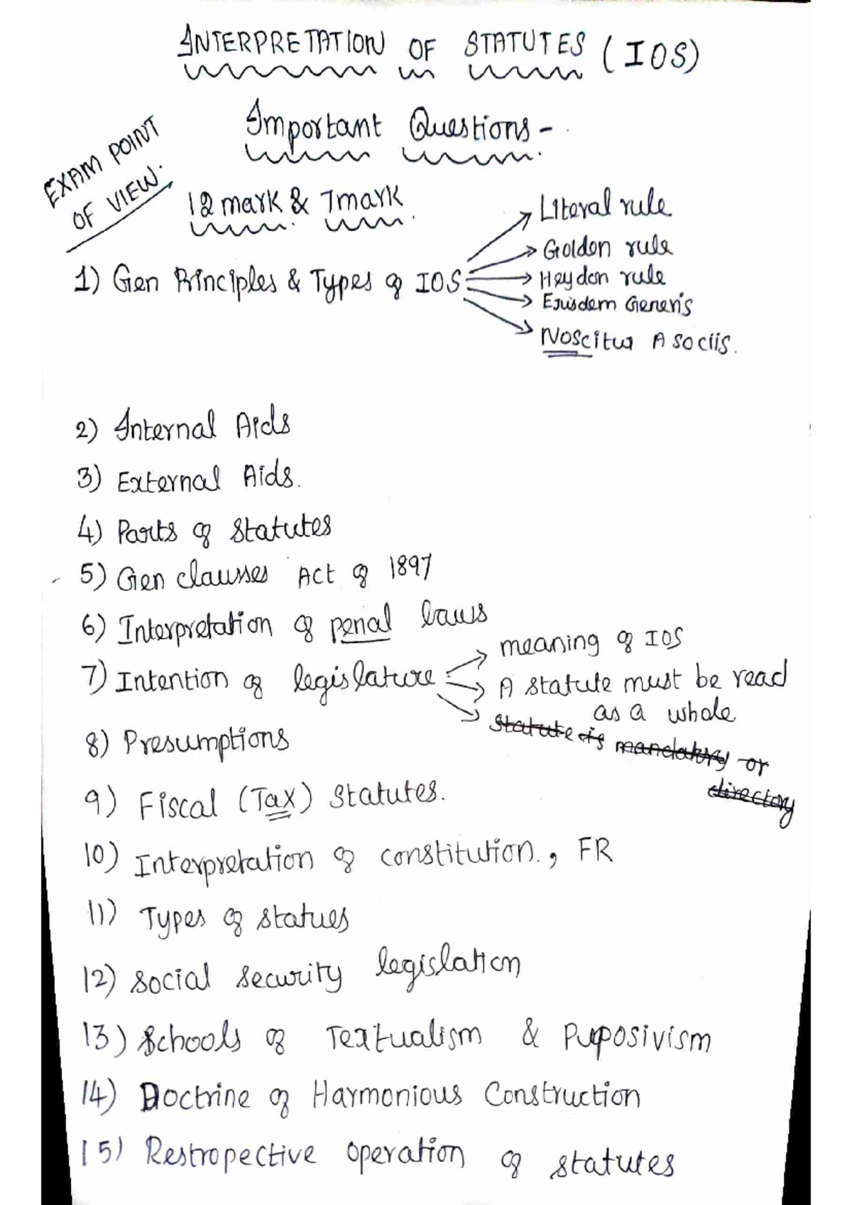 IOS Important Questions and Answers for Exam Preparation - Studocu