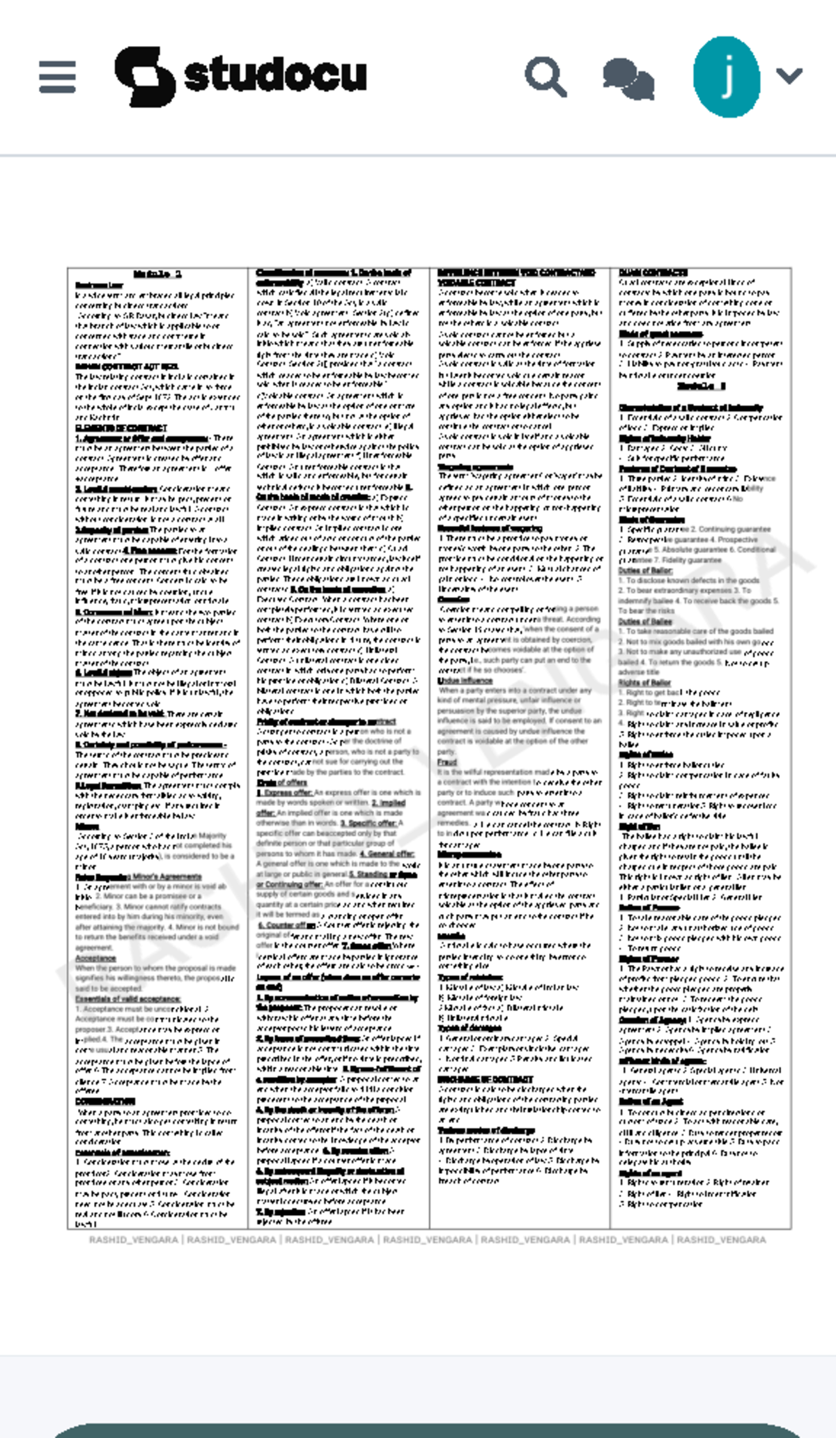 BR BCom 3rd Sem - Short Notes on Business Regulations Study Material ...
