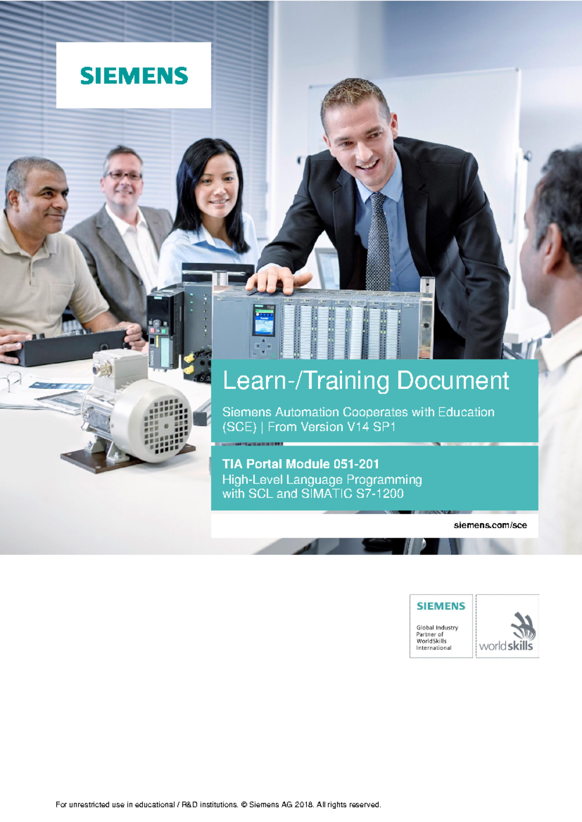 SCL Programming Languages - For unrestricted use in educational / R&D ...