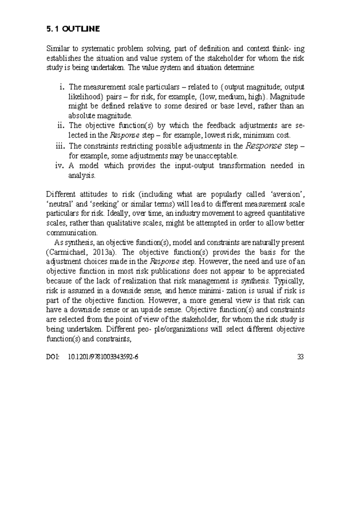 Outline - thai - 5 OUTLINE Similar to systematic problem solving, part ...