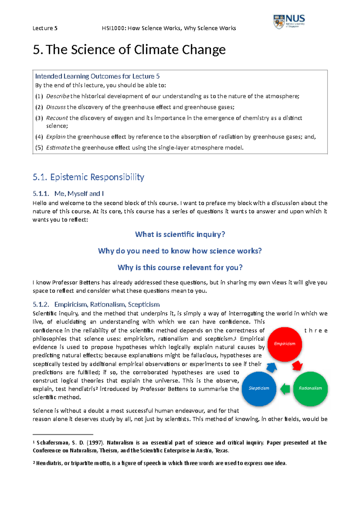 L05 Lecture 5: Understanding the Science of Climate Change - Studocu