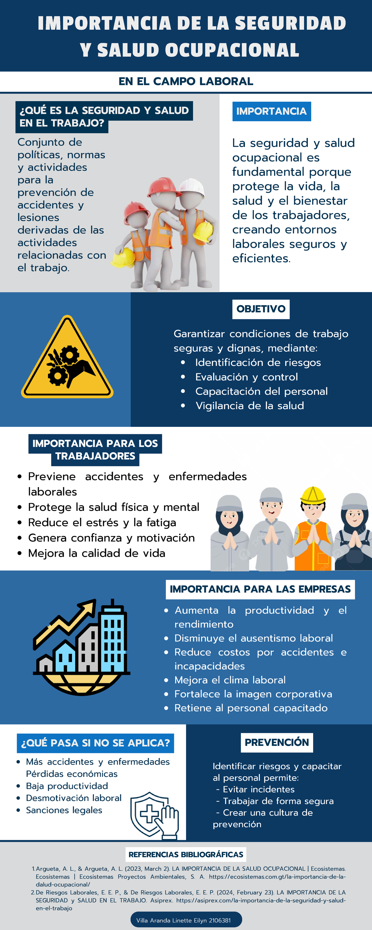 IMPORTANCIA DE LA SEGURIDAD Y SALUD OCUPACIONAL EN EL TRABAJO - Studocu