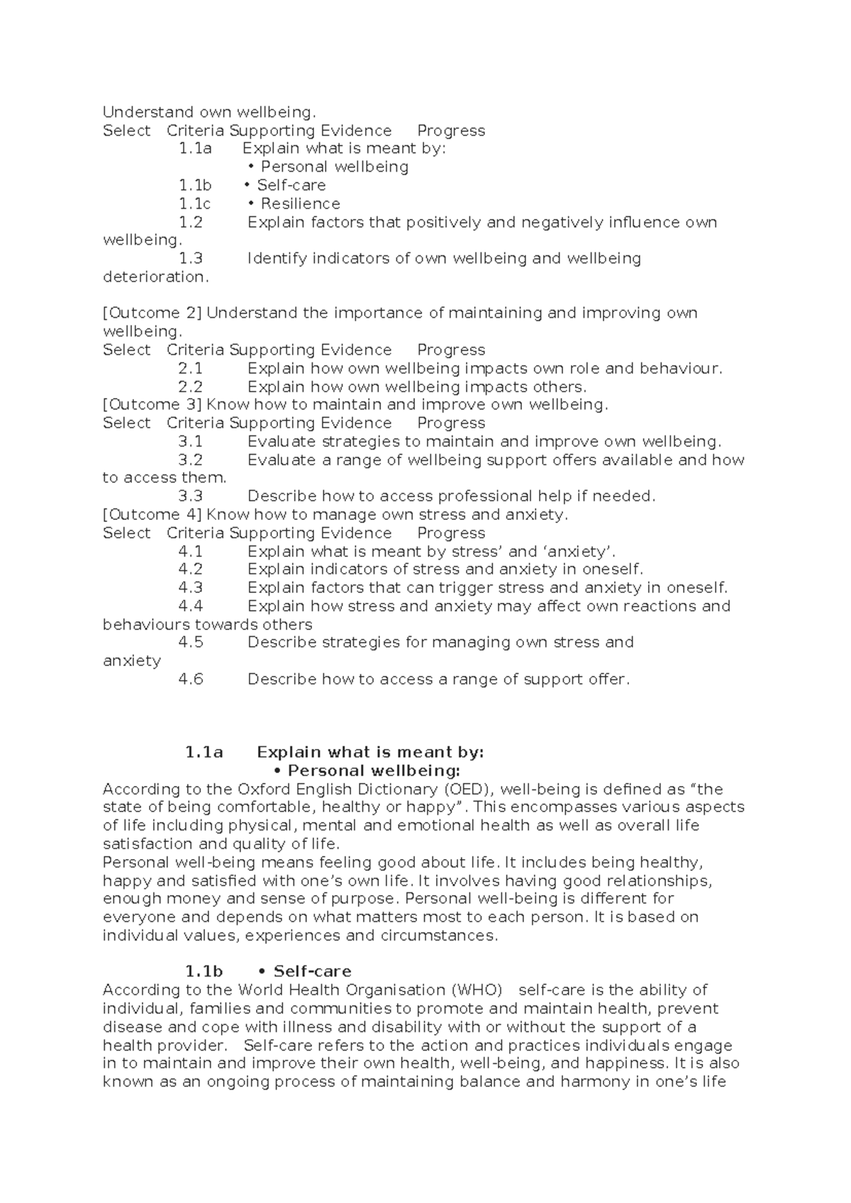 Understanding Personal Wellbeing: Strategies and Insights for Growth ...