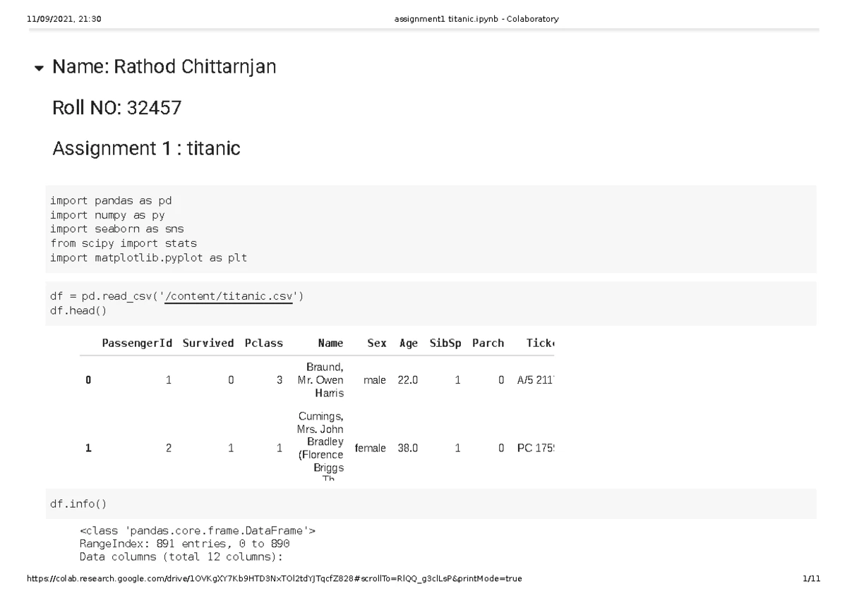 Lab Book for Python Data Analysis Assignments - Set A & B - Studocu