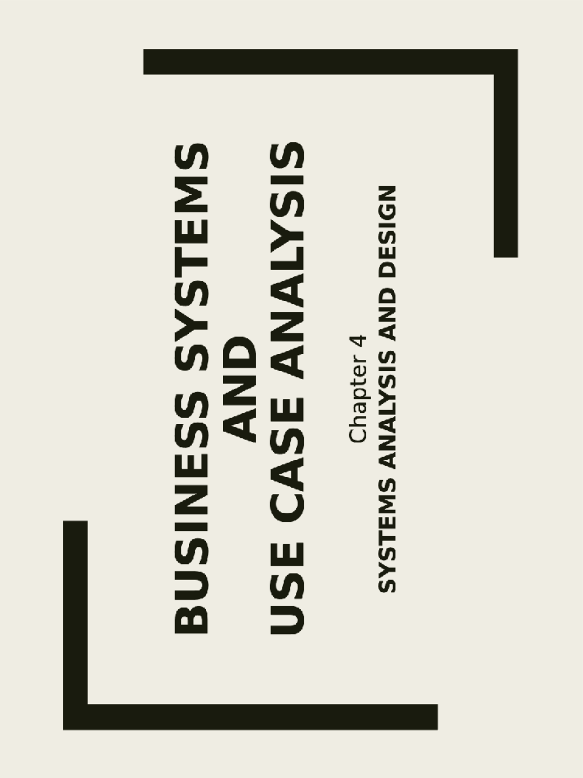 Use Cases and Applications in Software Development (ch04) - BUSINESS ...