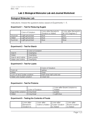 Lab 1 Scientific Method Lab Worksheet - BSC 108 Lab 1: Scientific ...