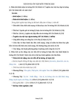 [Solved] Phn tch qu trnh hnh thnh t tng H Ch Minh v Cch Mng Gii Phng dn ...