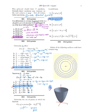 Practice Test 5 Part 2 Review for Final Exam - CalC16 - Studocu