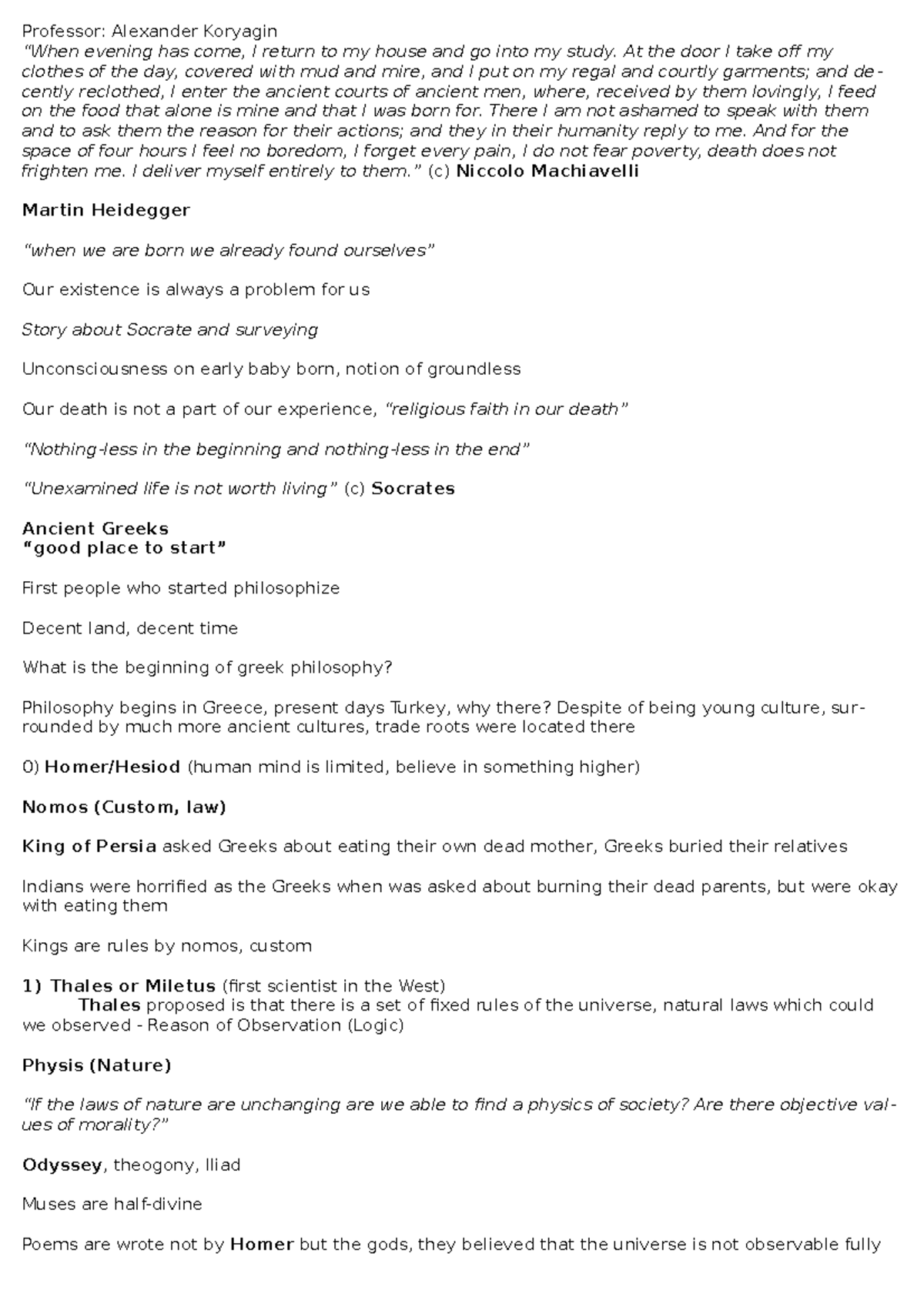 PHIL 101: 1st Lecture Notes on Philosophy Foundations and Thinkers ...