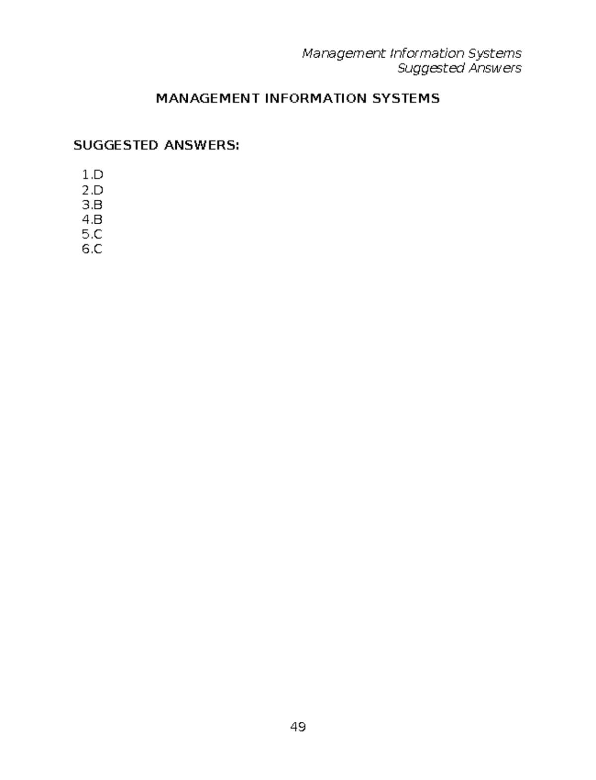 02 Management Information System Ans - BS Information Technology ...