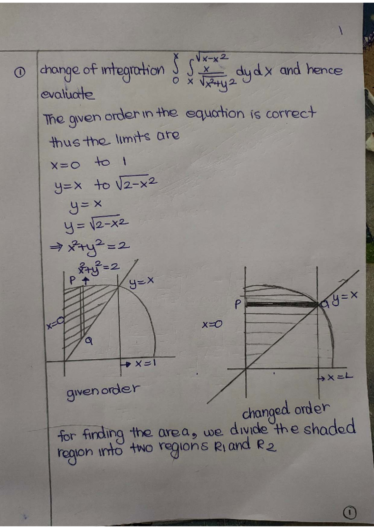 Maths Assignment RA2411004010492: Integration Techniques Explained ...