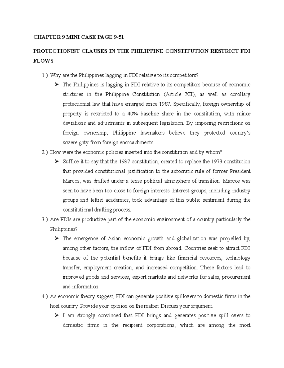 Chapter 9 MINI Cases GOOD Governance - CHAPTER 9 MINI CASE PAGE 9 ...