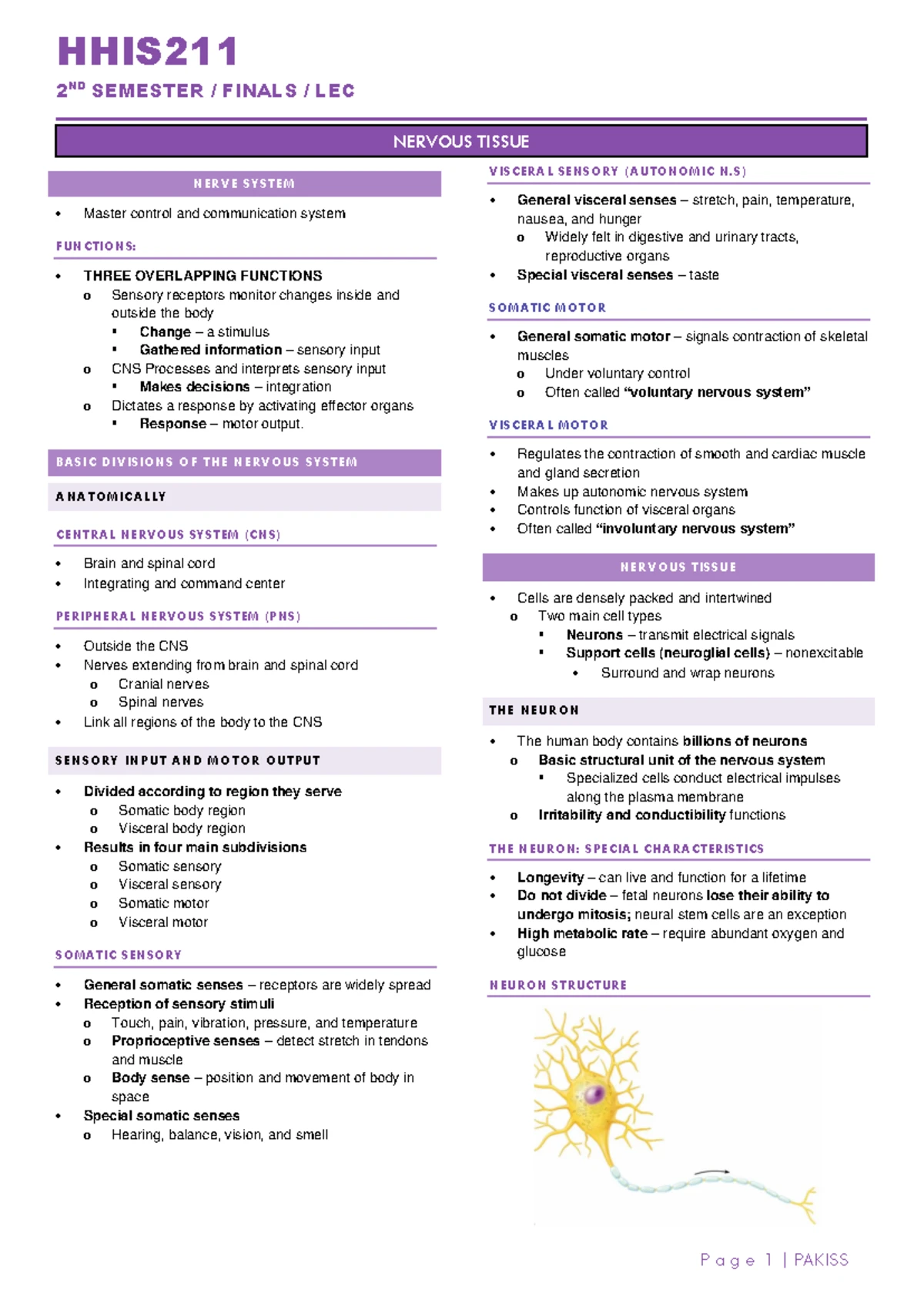Muscle Tissue Overview - 2nd Semester Midterm Lecture Notes - Studocu