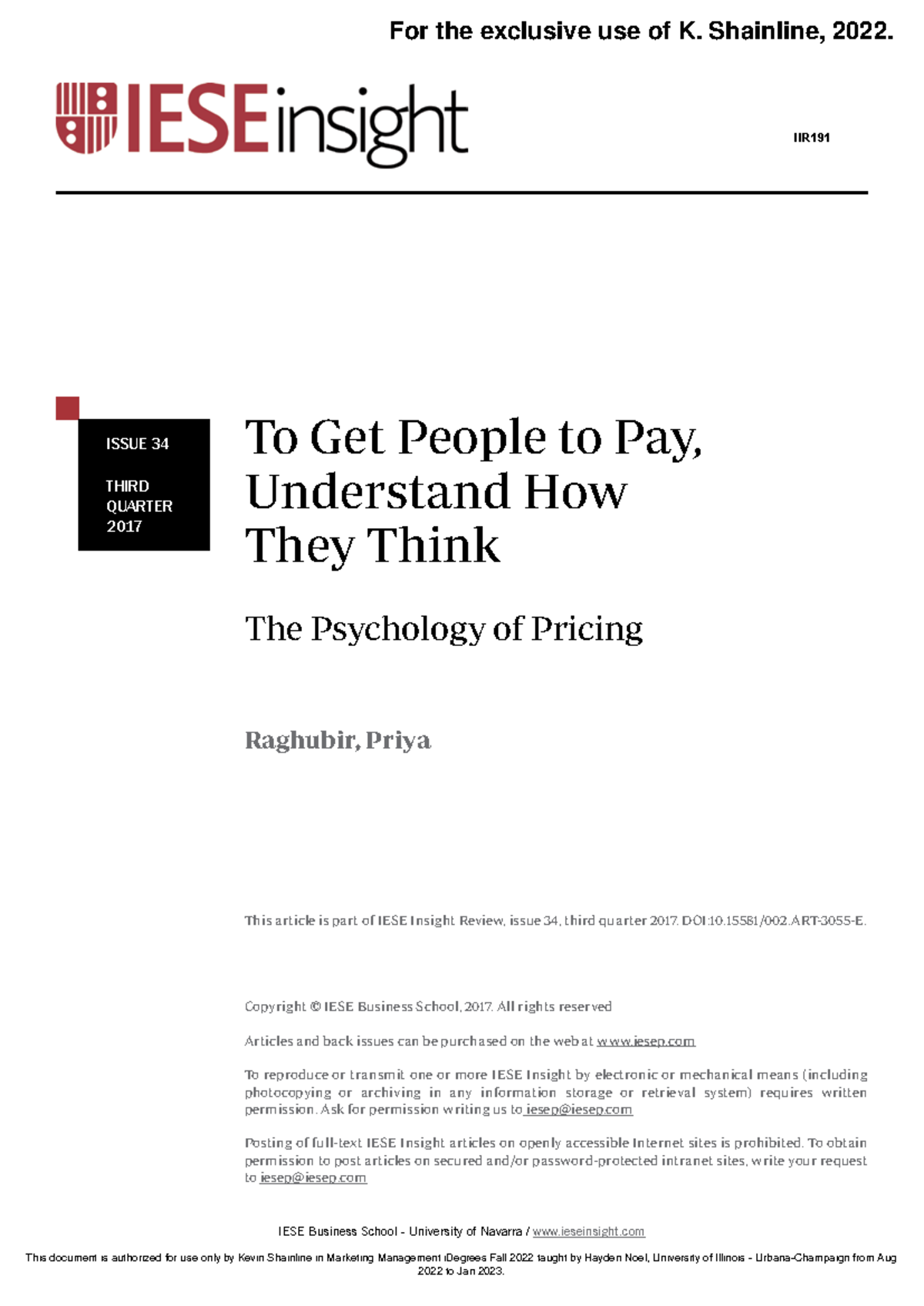 Understanding Consumer Behavior: The Psychology of Pricing in Marketing ...