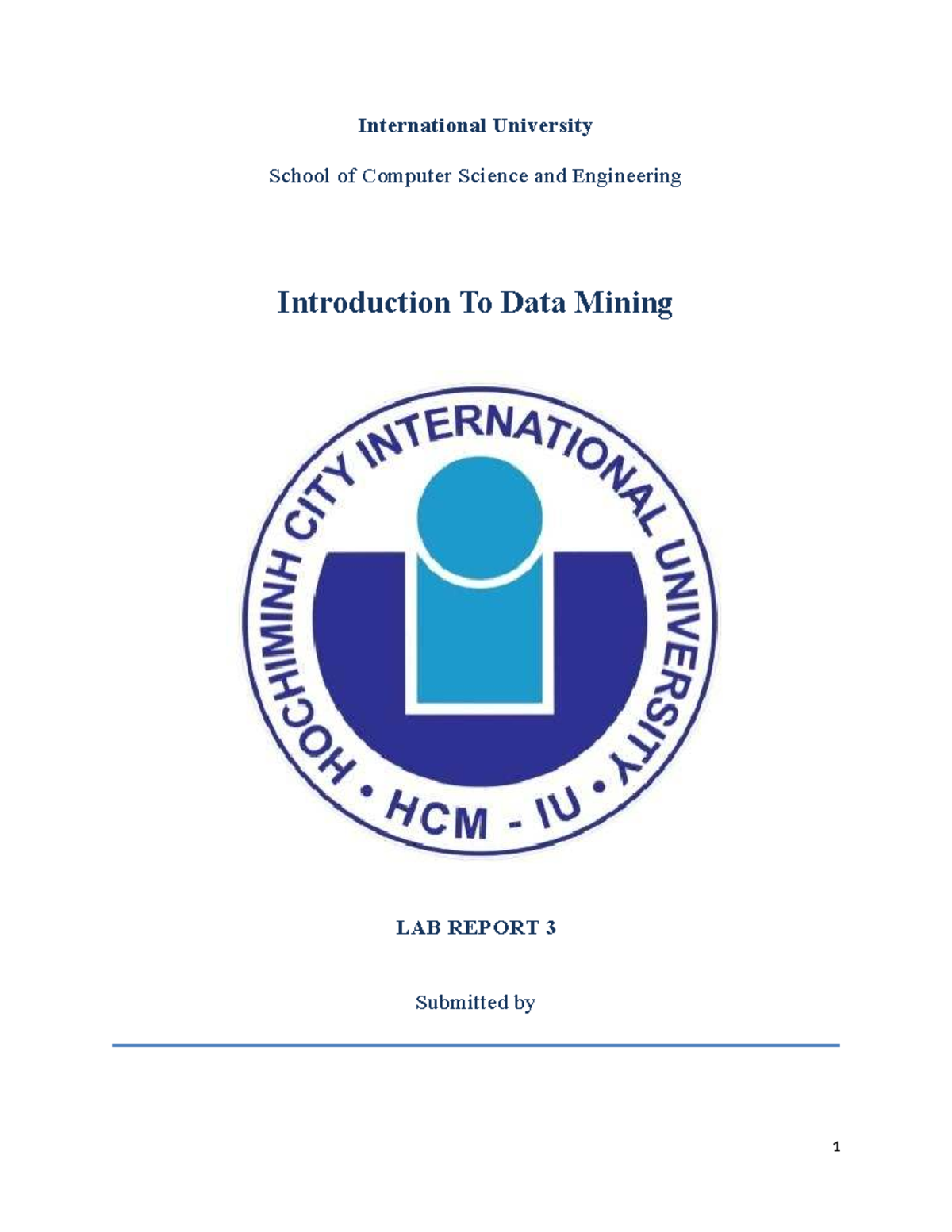 CS-ENG 301: Data Mining Lab Report 3 - Simple Classifiers Analysis ...