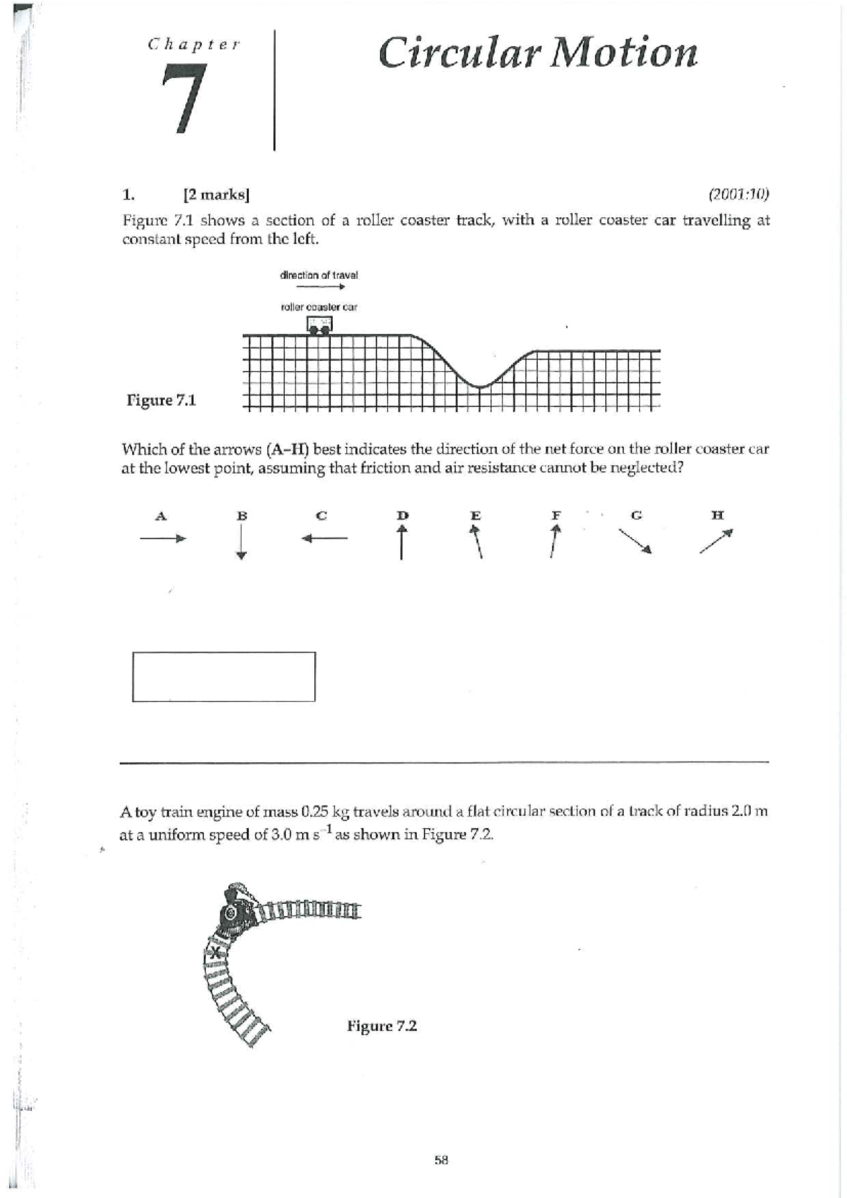 Chapter 7 & 8: Circular Motion and Gravity Study Notes (PHYS 101) - Studocu