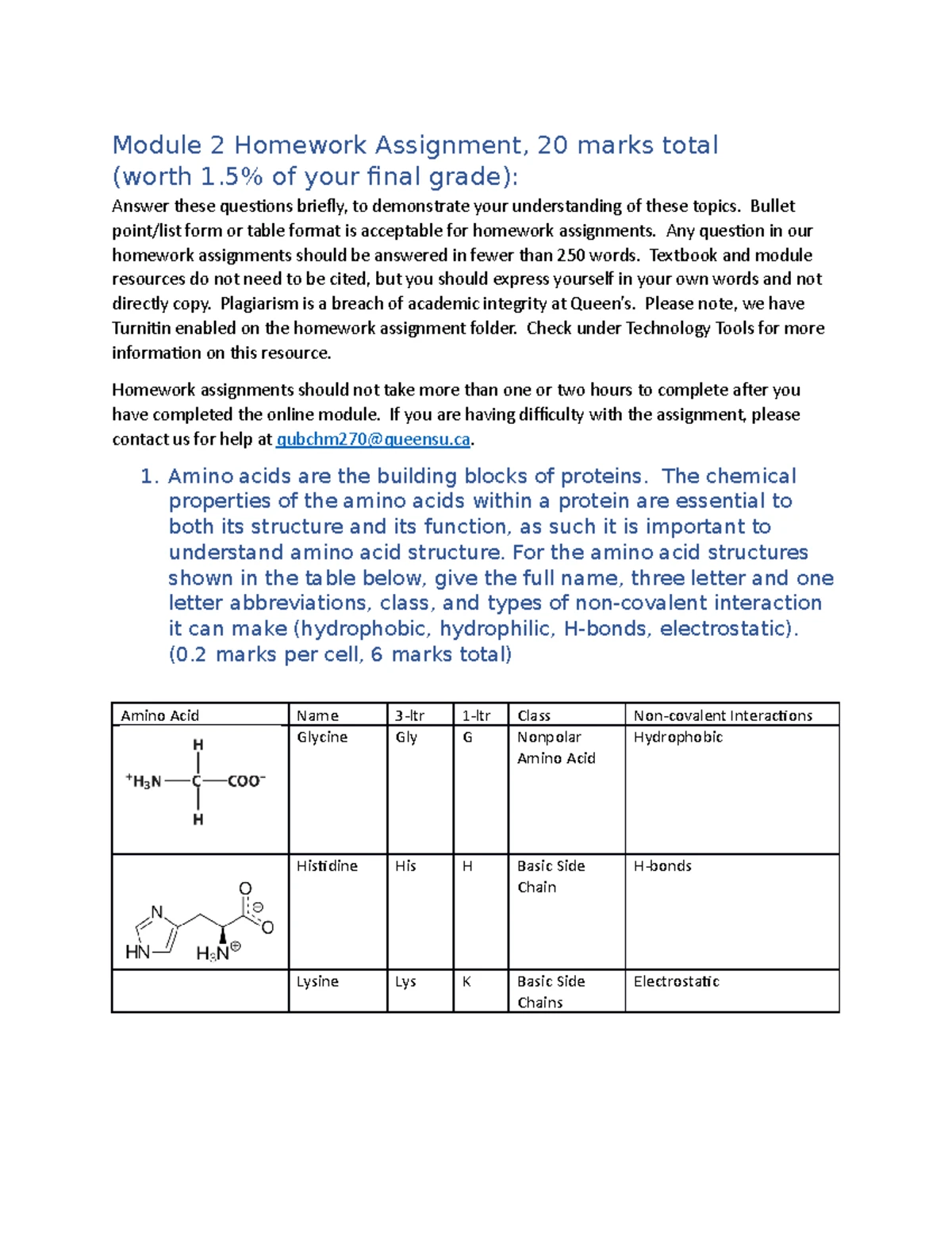 BCHM 270 NS25 Module 1 & 2 Biochemical Techniques Homework - Studocu