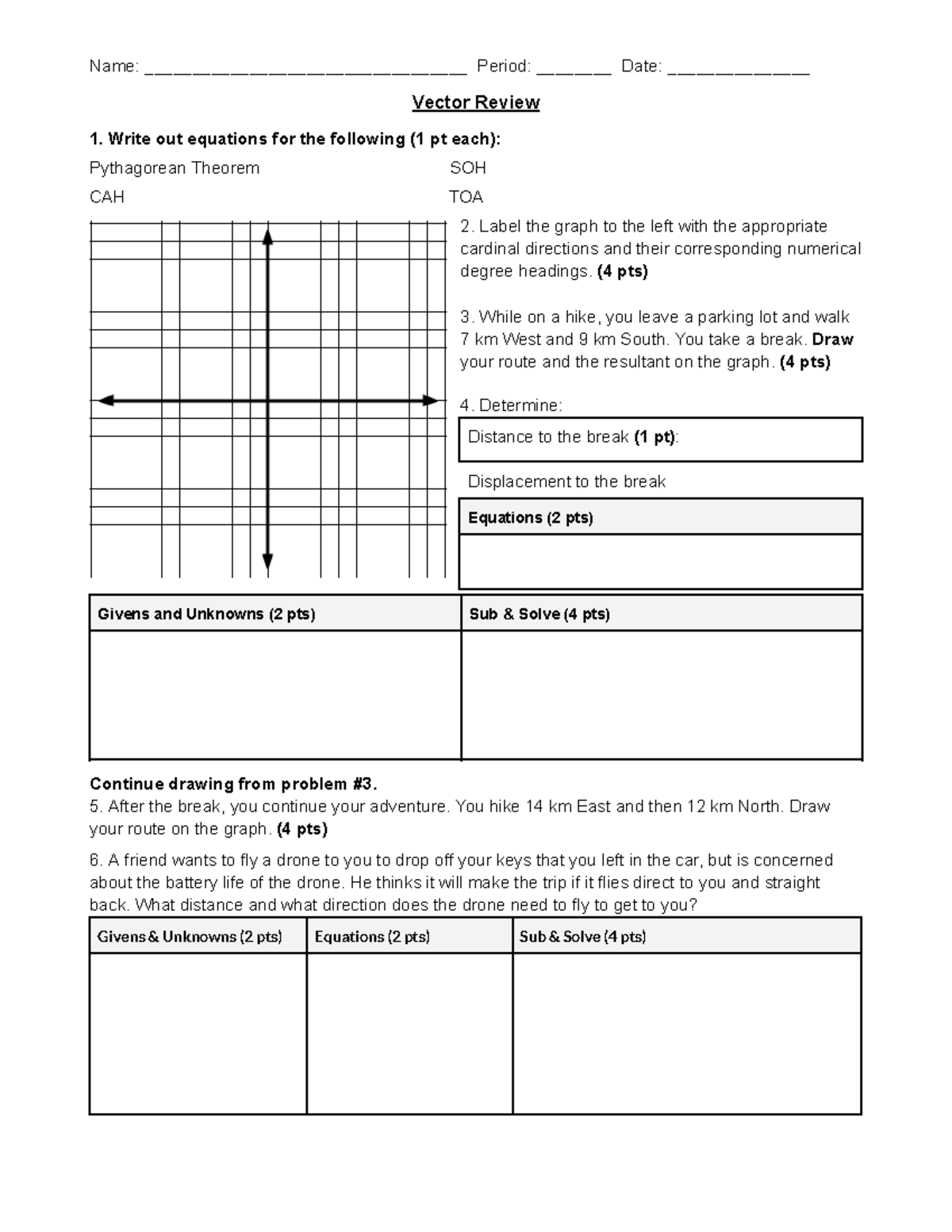 Vector+Review+2025 TEST REVIEW - Name ...