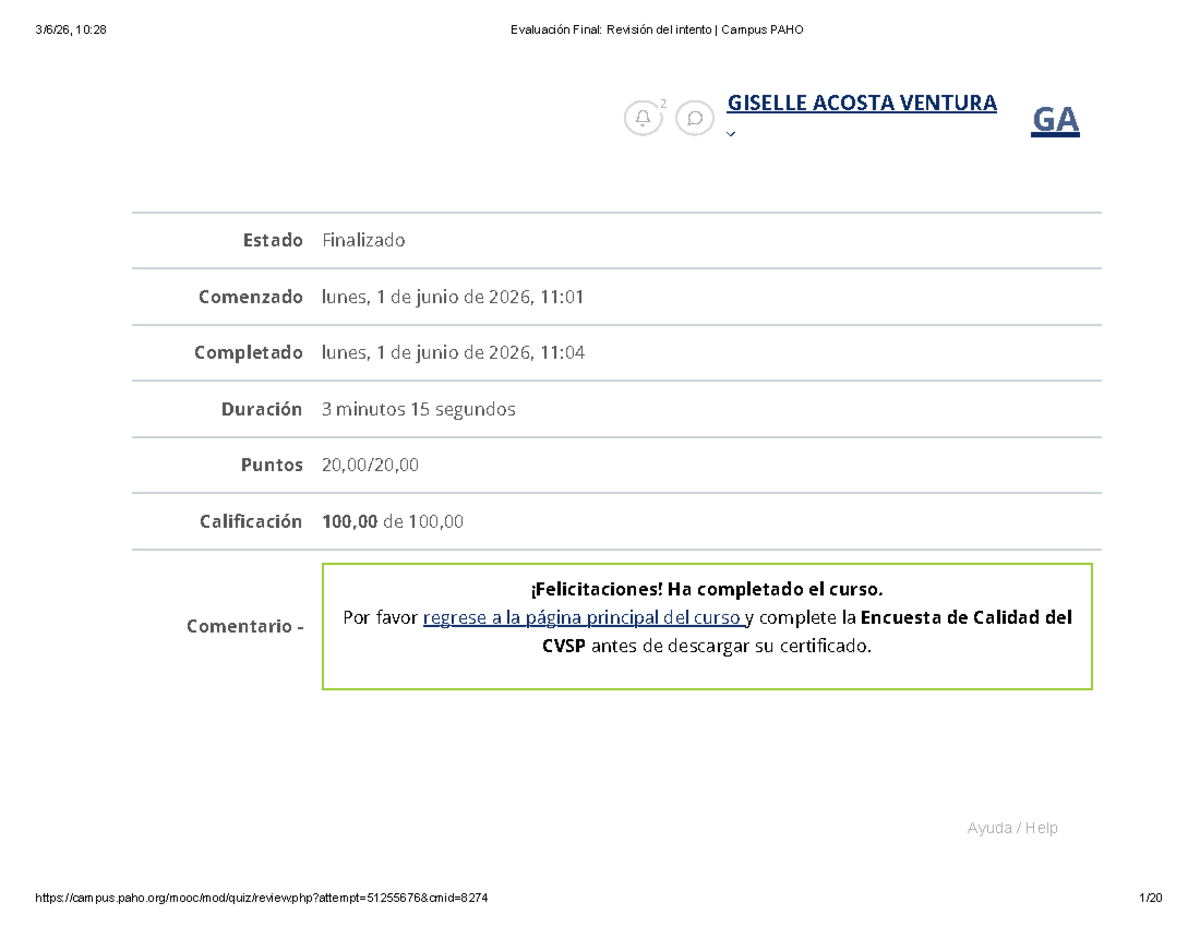 Evaluación Final: Políticas de Alcohol y Salud Pública 10:28 - Document Preview