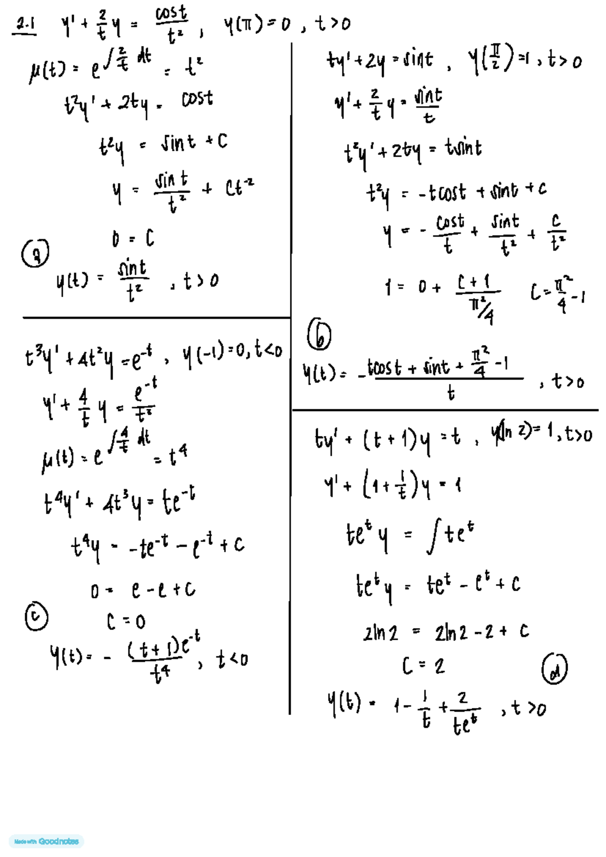 G14 C4DS2 - Lecture Notes on Mathematical Functions - Studocu