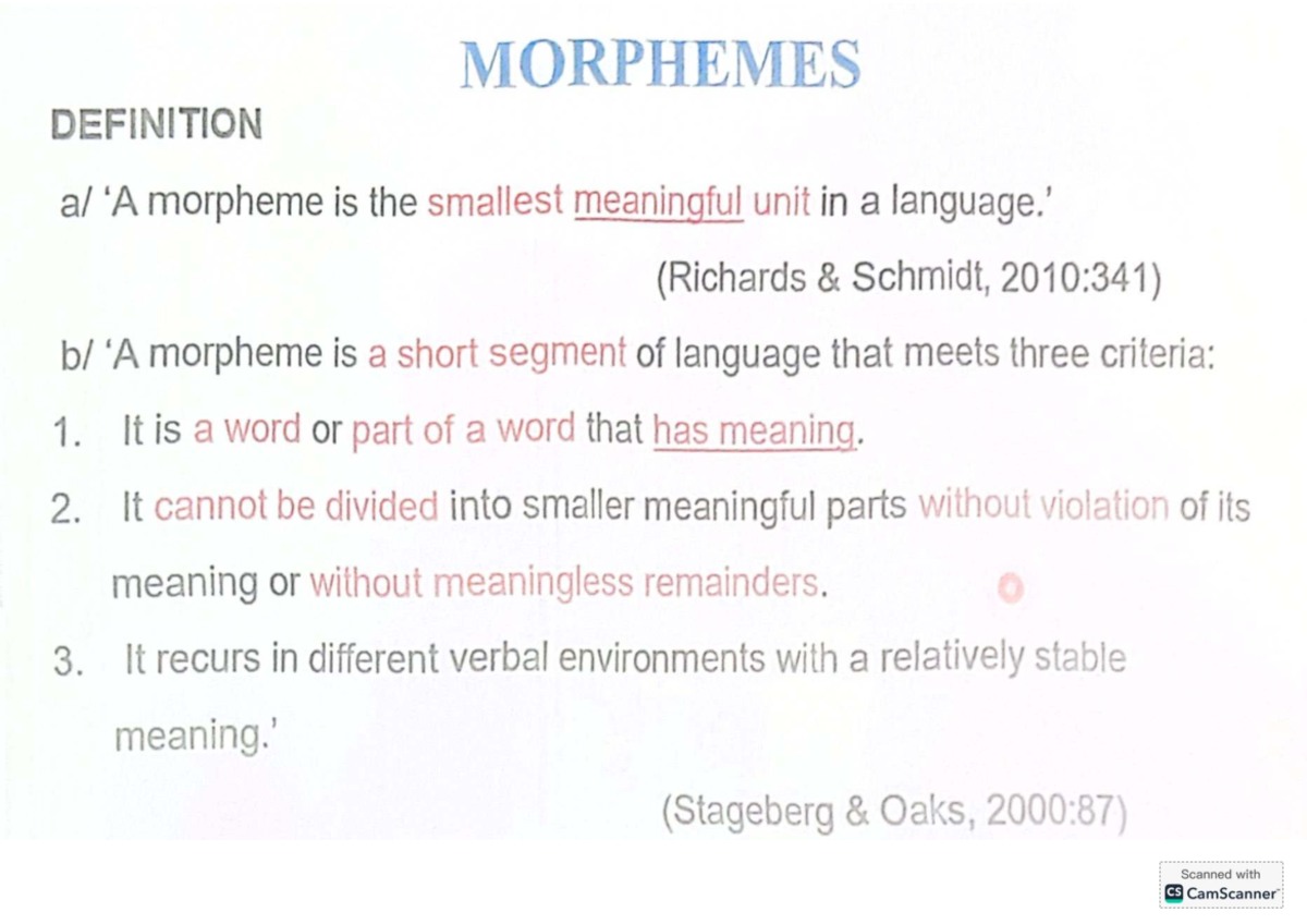Morpheme Analysis: Understanding Meaningful Language Units (ENG101 ...
