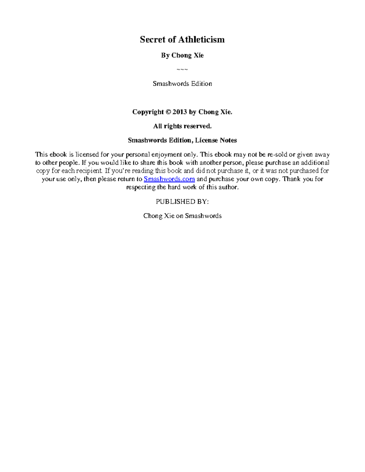 Athleticism Unveiled: Exploring the Secrets Behind Performance - Document Preview