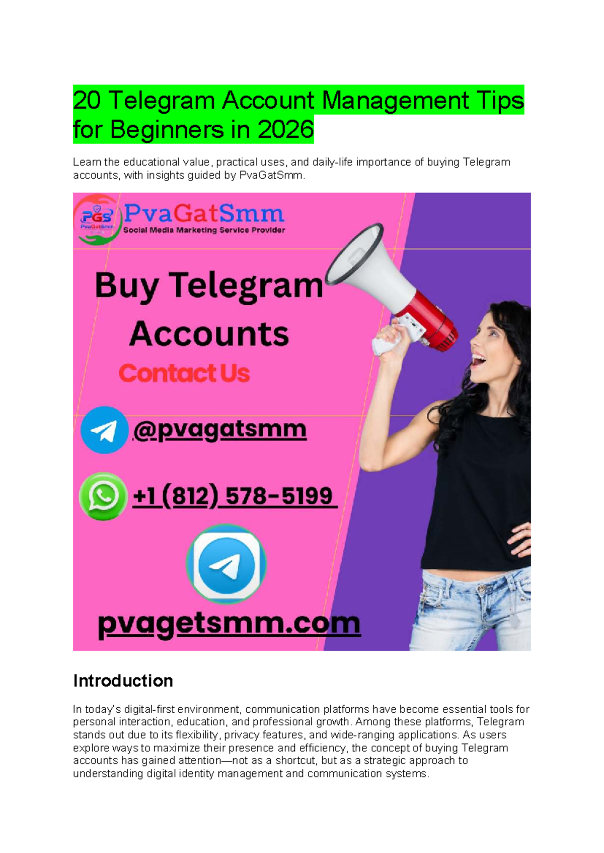 20 Essential Telegram Account Management Tips for Beginners (2026 ...