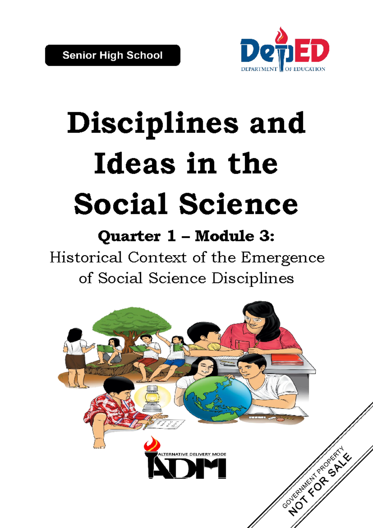 Disciplines and ideas in social sciences Quarter 1 Module 3 - Social ...