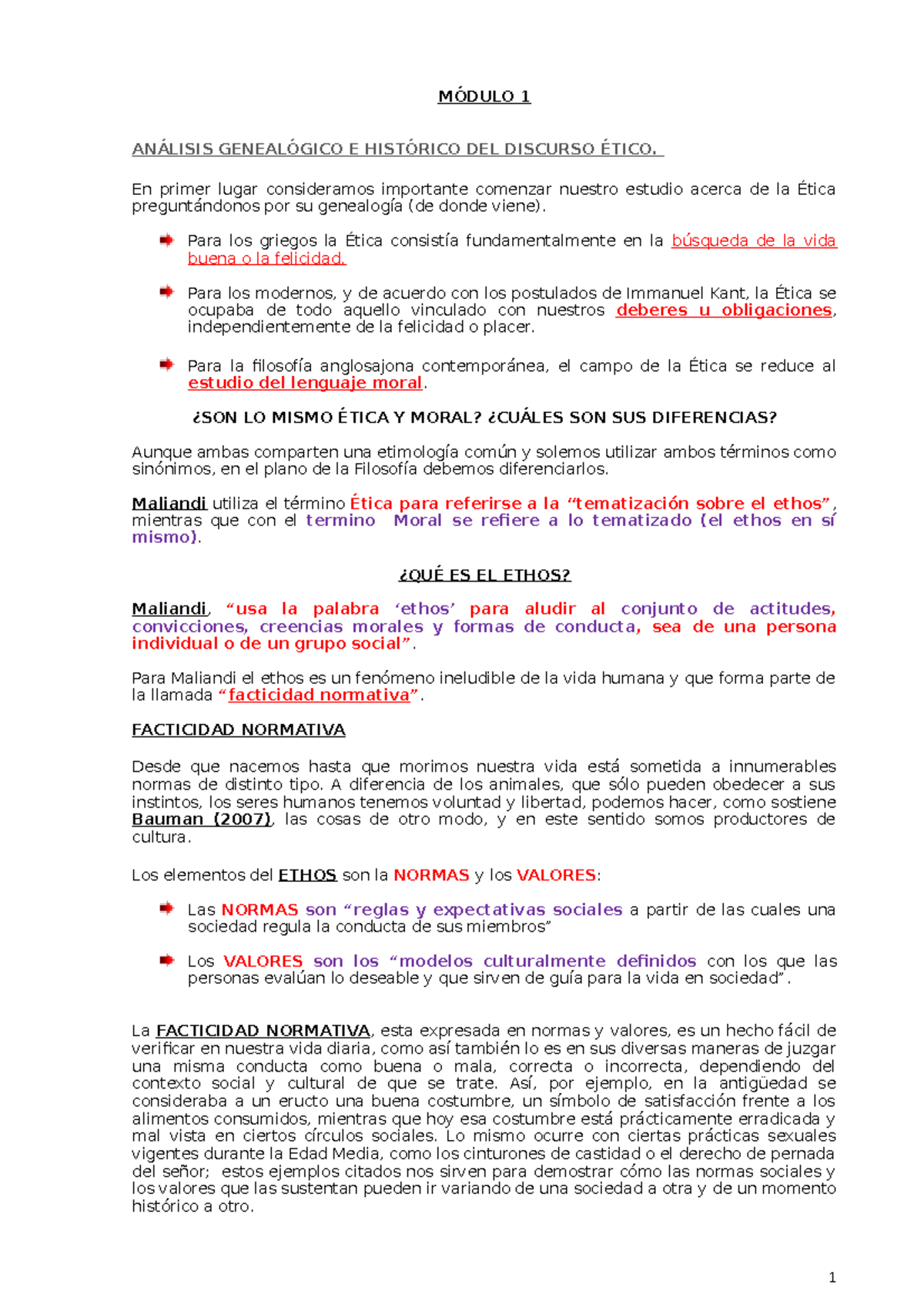 Ética y Deontología Profesional: Resumen Completo de Materia - Document Preview