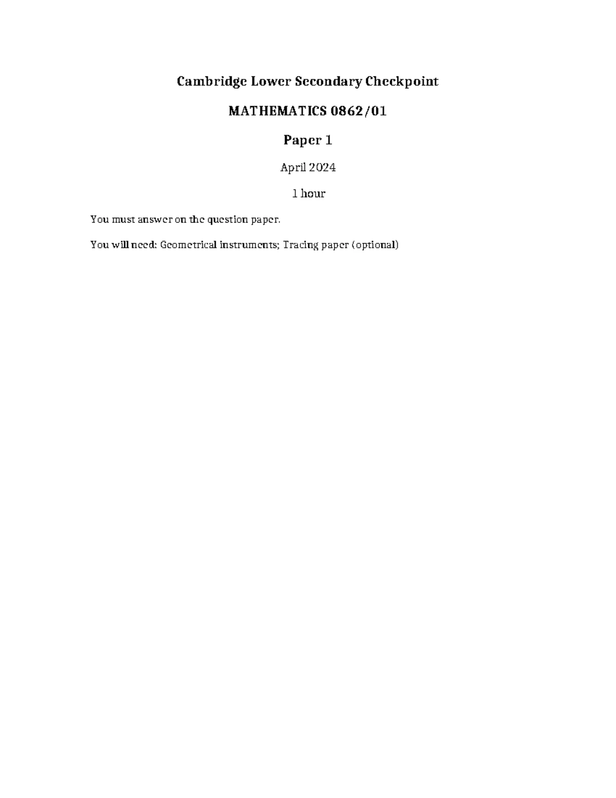 Year 8 ESL Stage 8 Paper 3 Writing Exam 2023 - Studocu