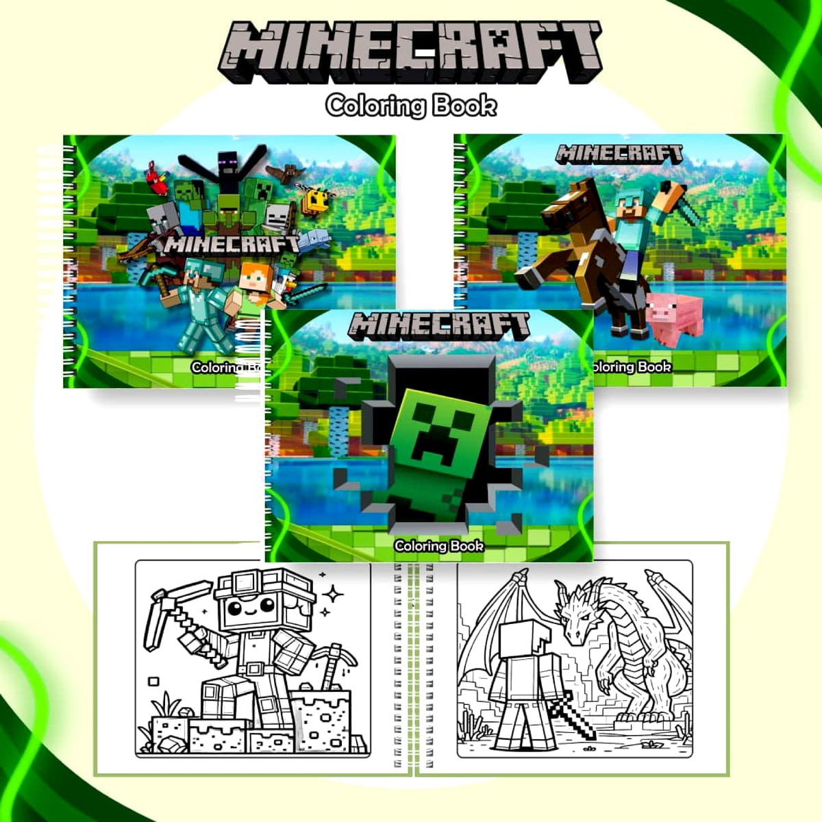 Minecraft Coloring Book: Creative Designs and Fun Activities - Studocu