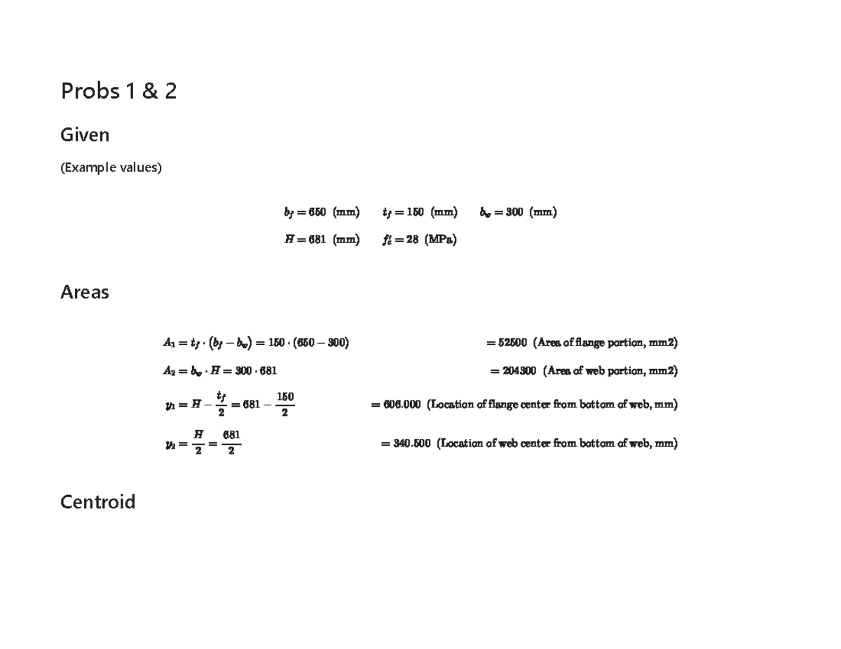 CW1 Solution - Structural Analysis Problems and Solutions - Studocu